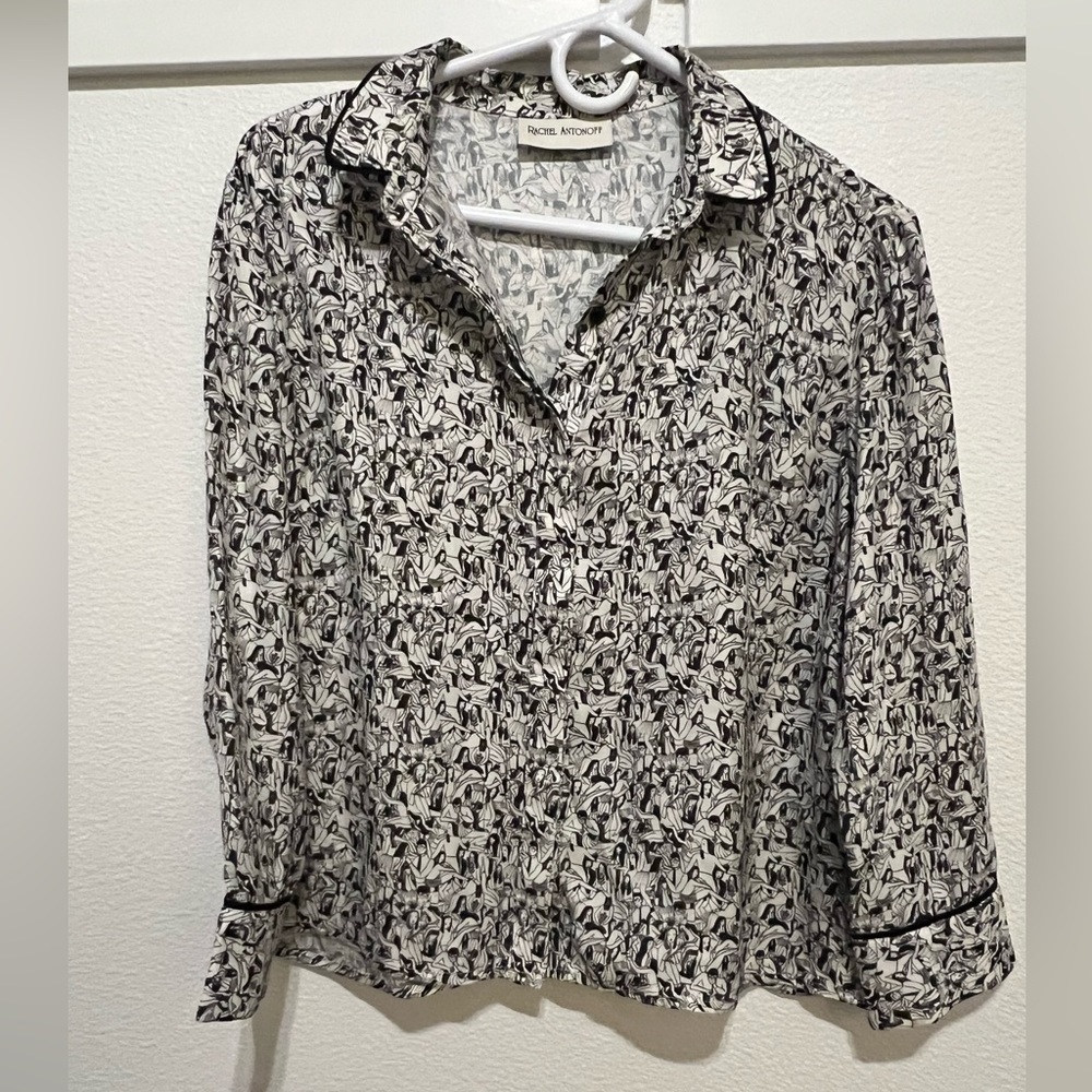 Rachel Antonoff People Silky Blouse
